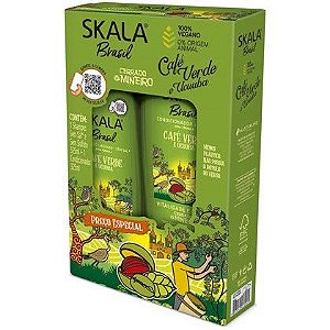 Kit Skala Shampoo e Condicionador Café e Ucuuba 325ml Nutrição