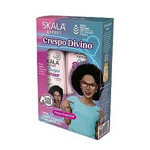 Kit skala Shampoo e Condicionador Crespo Divino 325ml