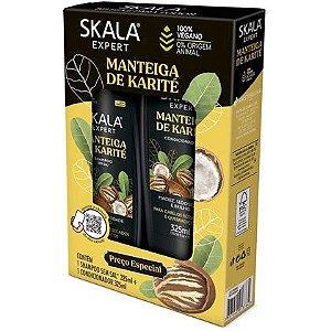 Kit Skala Shampoo e Condicionador Manteiga de Karité 325ml