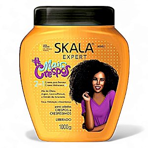 Skala Creme Hidratante #MaisCrespos Nutrição Cacheados ou Crespos