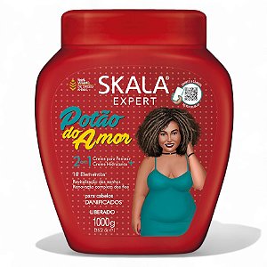 Skala Potão do Amor Creme para pentear + Creme Hidratante Cronograma Recosntrução