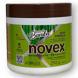 Novex Creme De Tratamento Broto De Bambu 210g