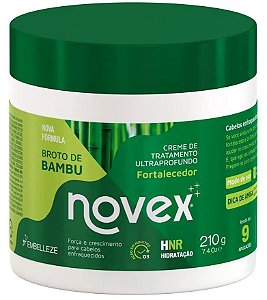 Novex Creme De Tratamento Broto De Bambu 210g - Força e Crescimento