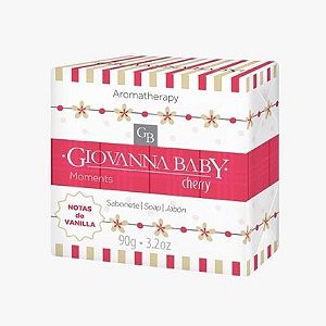 Sabonete Em Barra Giovanna Baby Moments Cherry 90g