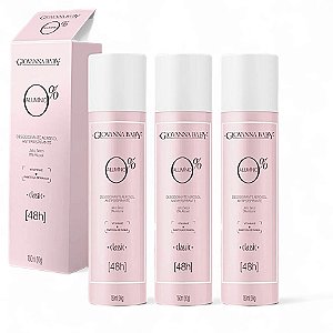 Desodorante Giovanna Baby Classic 0% Alumínio 150ml - 3 Unidades