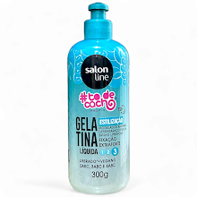 Gelatina Líquida #todecacho Estilização Salon Line 300g