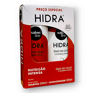 Kit Shampoo Condicionador Hidra Nutrição Intensa Salon Line