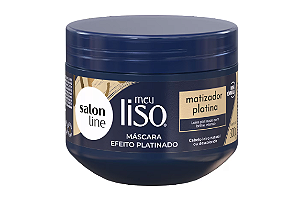 Máscara Meu Liso Matizador Platina Salon Line 300g