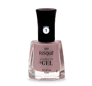 Esmalte Risqué Diamond Gel Noz Moscada 9,5ml