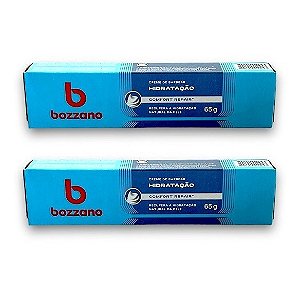 Creme De Barbear Bozzano Hidratação 65g Kit c/ 2 Unidades