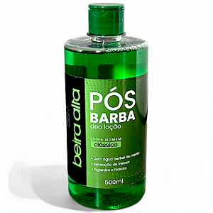 Deo Loção Após Barba Beira Alta Clássica Herbal Menta 500ml