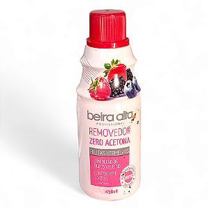 Removedor Esmalte Beira Alta 450ml Frutas Vermelhas