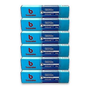 Creme De Barbear Hidratação Bozzano 65g Kit Com 6 Unidades