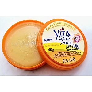 Cera De Abelha Finalizadora Vita Capili Muriel 40gr