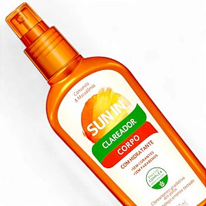 Clareador Pelos Corporais e Hidratante Phytoervas Sun In 120ml