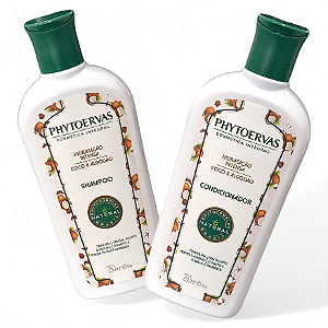 Phytoervas Shamp 250ml+ Cond 250ml Coco E Algodão Hidratação