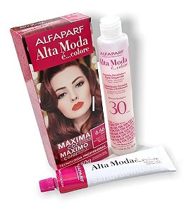 Alta Moda 6.66 Rubi Vermelho Intenso Coloração Creme Alfaparf