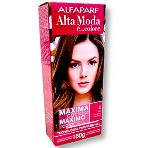 Alta Moda 6.0 Louro Escuro Coloração Creme Alfaparf