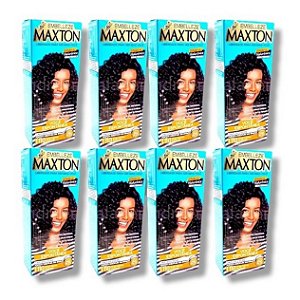 Kit Maxton 1.110 Preto Intenso Profundo Embelleze Tintura Creme (8 unid)