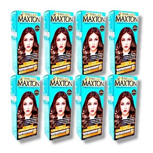 Kit Maxton 6.0 Louro Escuro Embelleze Tintura Creme (8 unidades)