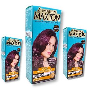 Kit Maxton 8.26 Marsala Embelleze Tintura Creme (3 unidades)