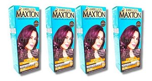 Kit Maxton 8.26 Marsala Embelleze Tintura Creme (4 unidades)