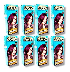 Kit Maxton 8.26 Marsala Embelleze Tintura Creme (8 unidades)