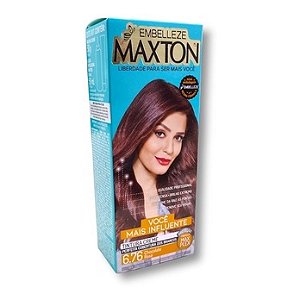 Maxton 6.76 Chocolate Rosé Embelleze Tintura Creme