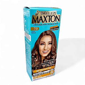 Maxton 7.0 Louro Natural Embelleze Tintura Creme