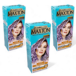 Tinta de Cabelo Maxton Você Mais Irreverente 206 Lavanda - 3 Unidades