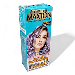 Tinta de Cabelo Maxton Você Mais Irreverente Embelleze 206 Lavanda