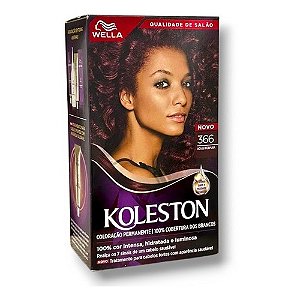 Koleston Coloração Permanente Cor 366 Acaju Púrpura