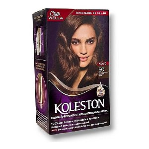 Koleston Coloração Permanente Cor 50 Castanho Claro