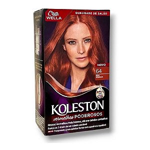 Koleston Coloração Permanente Cor 64 Ruivo Acobreado