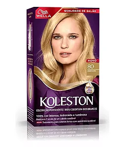 Koleston Coloração Permanente Cor 80 Louro Claro