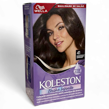 Tinta P/ Cabelo Koleston 41 Castanho Médio Acinzentado - 2 unidades