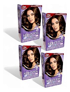 Tinta P/ Cabelo Koleston 61 Louro Cinza Escuro - 4 Unidades