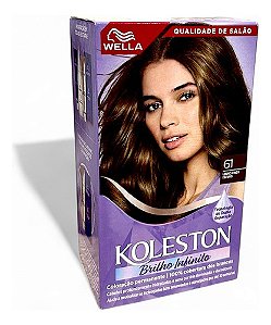 Tinta Para Cabelo Koleston Cor 61 Louro Cinza Escuro