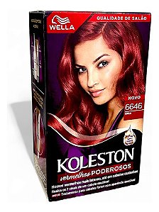 Tinta Para Cabelo Koleston Cor 6646 Cereja