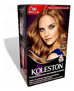 Tinta Para Cabelo Koleston Cor 73 Louro Avelã