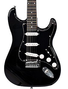 Guitarra Elétrica Strato S Premium PHX Preta ST-1 ALV BK