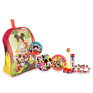 Kit Bandinha Phx Turma Mickey Musicalização Infantil 6 Instr