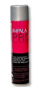 Spray Secante De Esmalte Impala Com Óleo De Melaleuca 400ml - Secagem Rápida - Combate Fungos e Bactérias - Alto Brilho