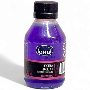 Extra Brilho Ideal Roxinho Para Esmalte Secagem Rápida Refil 100ml