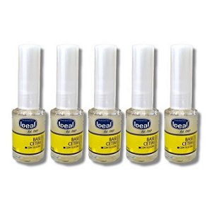 Ideal Base Cetim Com Silicone Para Unhas 9ml (Kit c/ 5 Unidades)