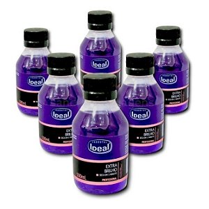 Ideal Base Extra Brilho Para Esmalte Secagem Rápida 100ml Kit 6 unidades