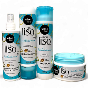 Kit Completo Salon Line Meu Liso Hialurônico