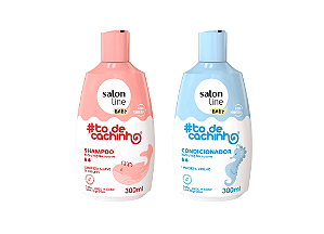 Kit Shampoo + Condicionador #todecachinho Baby Salon Line