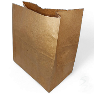 250 Sacos Kraft Delivery Médio Fast Food Entregas 24x30x14