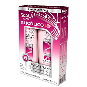 Kit Skala Shampoo E Condicionador Glicólico 325ml